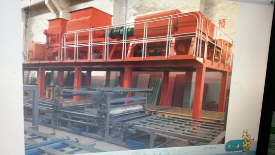 火性 MgO サンドウィッチパネル / 繊維セメント板のためのドア製造機械