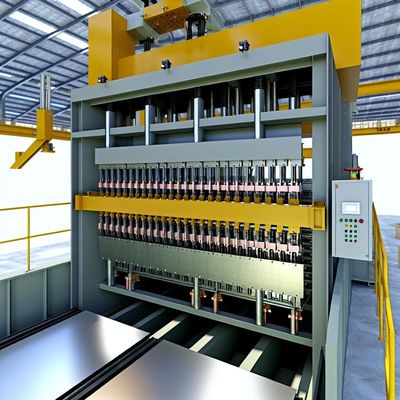 スピード・コンストラクション・ウォール・パネル製造機 380V 0.3-0.8mm 材料厚さ