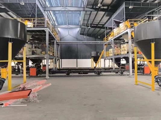 XPS断熱材タイルバッカーボード製造ラインを提供する壁パネル成形機