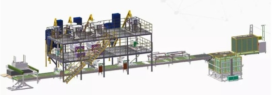 1~10mm板製造機械/Mgo Mgcl ソープダストのための硬木板製造機械