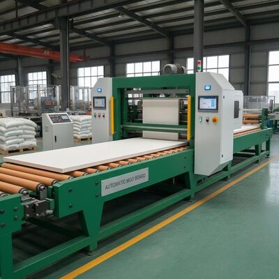 マグネシウムオキシド板の製造結果を提供するために調整された製品色を組み込む自動mgo板機械