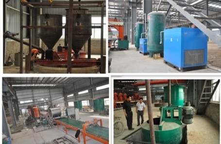 機械を作る繊維のセメント板200kw Mgoの壁パネル